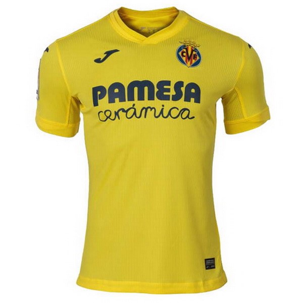 Camiseta Villarreal Replica Primera Ropa 2020/21 Amarillo